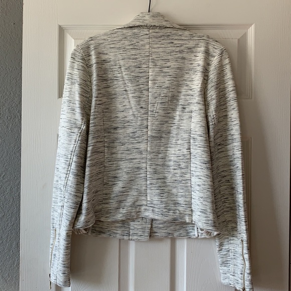 Tart Collections asymmetrical zip knit jacket - Picture 2 of 5